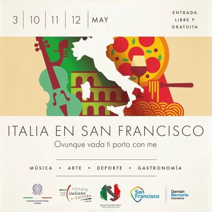 "Italia en San Francisco", un evento único que por primera vez se hace en lo profundo del interior
