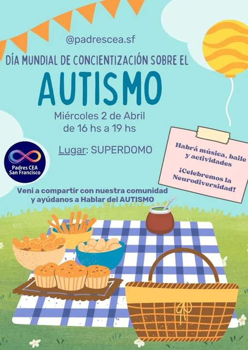 Realizarán un nuevo "picnic azul” para concientizar sobre autismo - El  Periódico - San Francisco